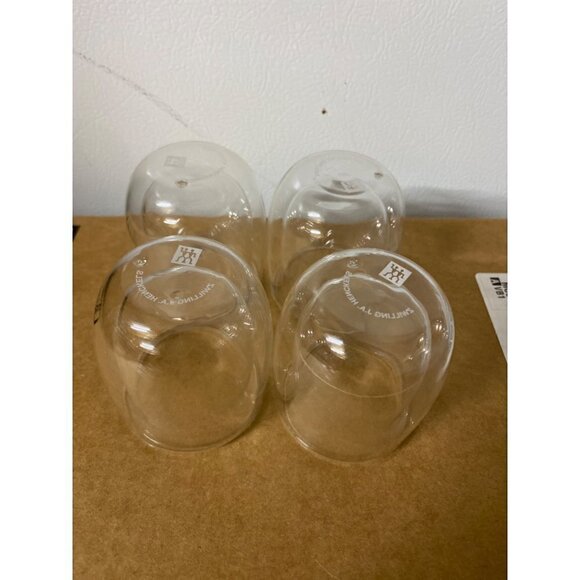 Set of 4 Henckles Zwilling Sorento Double Wall Glassware  for Expresso Coff - Picture 4 of 7